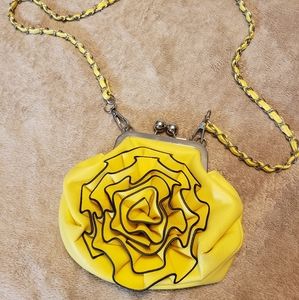 Small yellow purse
